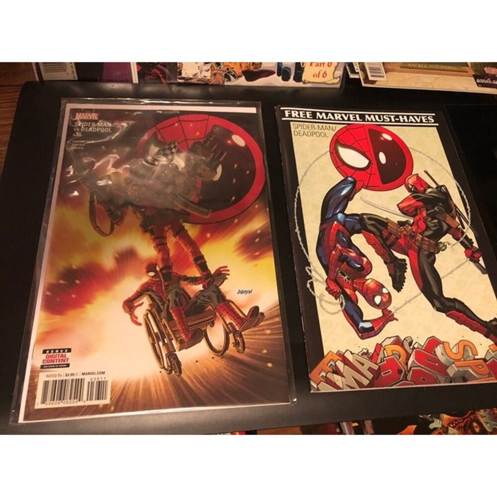Spider-Man Deadpool #36 VF-1st old man deadpool+Marvel must have